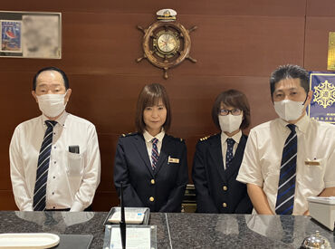 横浜の観光地で船員さんが多く泊まりに来るホテル♪
夜勤のお仕事なので接客は少なめです◎