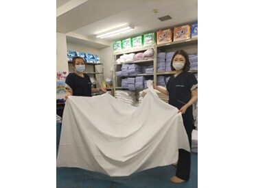 ワタキューセイモア株式会社（勤務地：恵庭第一病院） ＼未経験・ブランク復帰さんも大歓迎！／
難しい作業はありませんが、イチから丁寧に指導◎
アナタのペースで慣れてくださいね♪