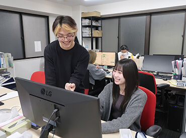 みんな優しくわからないことがあればすぐに教えてくれます！