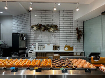 ＜ミルクドドレイク＞郡山駅前の生仕立てドーナツ専門店＊
外はカリッ、中はふわふわもちもち食感が人気のドーナッツ♪