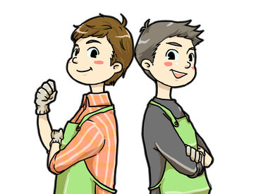 新人のフォロー体制もばっちり！
周りには頼れる先輩がいるので
わからないこともスグ聞ける！
みんな親切に教えてくれます♪