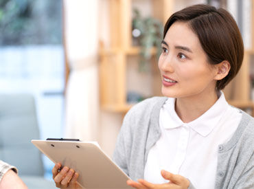 「経験に自信がない…」という方も大丈夫！
先輩スタッフがしっかりサポートします◎
※画像はイメージ