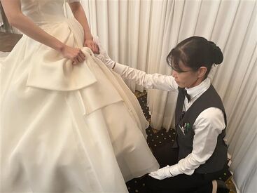 ブライダル業界に復帰したい！そんな方も大歓迎です◎
＜入社祝い金1万円支給あり！＞