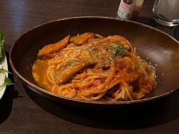 Sgrosso Tokyo ‐エスグロッソ東京‐ この写真のパスタetcのイタリアンを中心にした絶品賄いが”無料”で食べられる！