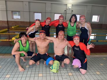 人気のスポーツジムで働こう♪
スタッフ特典で施設が無料★
「運動が好き」「子供が好き」
入社理由は様々！
未経験も大歓迎！！