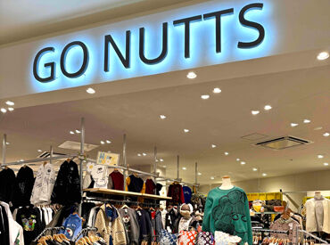 GO NUTTS イオンモール伊達店 ※2026年下期OPEN ≪GO NUTTS イオンモール伊達店オープニングSTAFF大募集！≫
週4日～しっかりシフトに入れて安定収入GET★