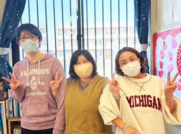 川通学童（特定非営利活動法人さいたま市学童保育の会） 【放課後児童クラブ　川通】
女性の職員が活躍している職場です♪
アットホームでサポート体制もしっかり◎