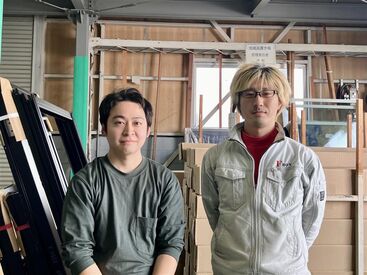 株式会社エフ・ボックス　東三国工場 30代～70代まで幅広いスタッフさんが活躍中！
髪色・髪型好きなままでOK♪
