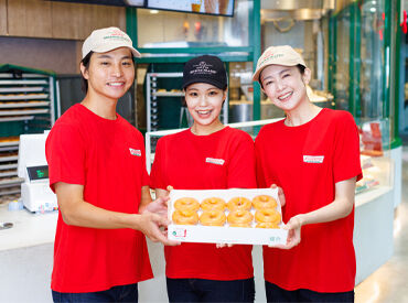 クリスピー・クリーム・ドーナツ そごう千葉店 出勤時はドーナツ無料で食べられる♪おいしい、ドーナツ。それに合わせるのはコーヒー…もう最高です！毎日の自分にご褒美を！