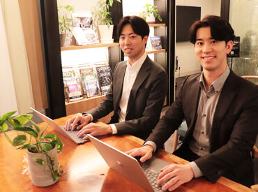 カフェ運営元の三信住建の社員さんたち♪
三信住建本社と同じビル内にあるカフェなので
社員さんたちもカフェを利用しています◎