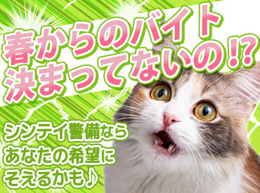 シンテイ警備株式会社　埼玉支社　※川越市エリア/A3203200103 ＼こんな働きやすい職場あるの！？／
週払いや週1回～月1回勤務、福利厚生が盛りだくさん！ぜひご応募ください!