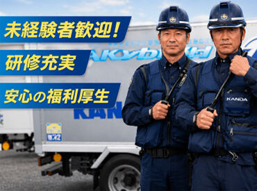 カンダリテールサポート株式会社 東海CSセンター　4410 未経験者はもちろん、
ドライバーや警備経験者も歓迎！
月4日は希望休の取得ができるので
プライベートを大切にしたい方も◎