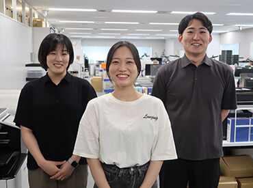 《＊WEB面接可！＊》
友達同士の応募も大歓迎です！
ぜひ、一緒に働きましょう♪
ご応募お待ちしてます☆彡