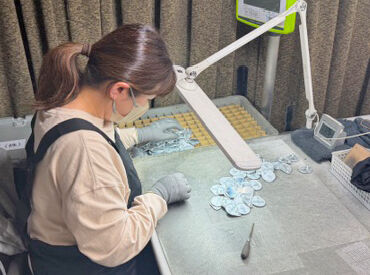 麻栄工業 現在活躍中の方は全員が女性スタッフ＊
子育てと両立して働きたい方にぜひ◎未経験から始めた方も多数！