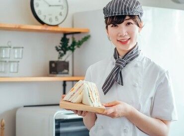 店内にはご購入いただいた商品をその場で食べられる
イートイン・カフェスペースあり♪
※画像はイメージ