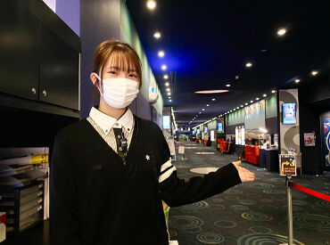 MOVIX川口 お客様の"楽しい映画体験"のお手伝い！
大きなスクリーンや音響設備で味わう迫力、ワクワクドキドキは映画館ならでは♪
