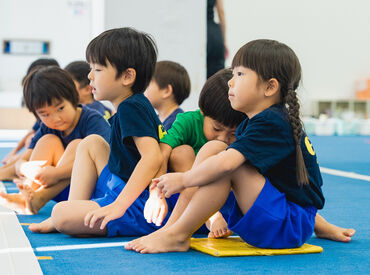 "将来、子どもに関わるお仕事に就きたい"
就活にもおすすめのスポーツ教室バイト◎