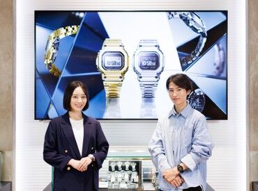 G-SHOCK STORE SENDAI ＼未経験スタート大歓迎／
接客未経験の方も安心できるように
研修サポートも充実しています♪