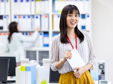 残業は基本なく、定時の16:30より早めに終わることも！
数十分早めに終わっても日給保証あり◎
※画像はイメージ