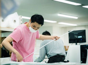 スタッフにもわからないことを「わからない」と言える、コミュニケーション力が大事です◎フォローし合いながら働く環境です♪