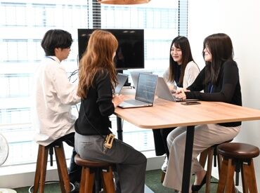 優しい先輩たちがサポートします♪
「自分で考えてやってみて」なんて言いません!
困ったらすぐに上司を頼ってくださいね◎