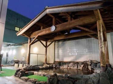 湯あそびひろば 三島乃湯 温泉入浴やフード割引など…
スタッフにも好評の特典多数◎
働きながらリフレッシュできます!
未経験・友達とのご応募も大歓迎☆