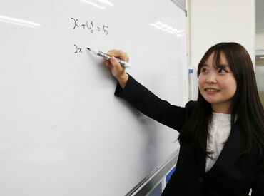 個別指導専門　創英ゼミナール　川越北校 ≪勤務開始日は調整OK!≫
無理のないペースで安心して働ける♪
★現役大学生がメインで活躍中★
プレゼンスキルUPで就活成功も◎