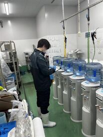 未経験の方も安心して始められるよう、
先輩スタッフが丁寧にサポートします♪