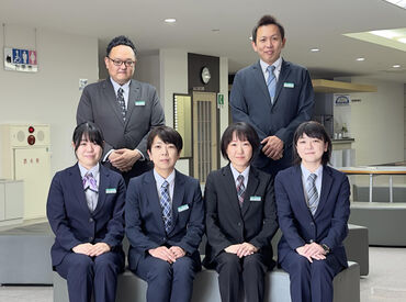 ＼働き方改革推進中！／
★基本給毎年アップ
★年1回7連休取得可能
★みなし残業なし
働きやすいシステムを
どんどん導入中！