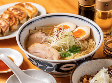 こだわりのラーメンにこだわりの店内外観…！
リニューアルしたばかりのお店なのでとってもキレイで掃除もらくらく♪