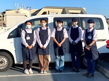 <お任せするのは配送のみ>
給食弁当やヘルシー弁当等を
幼稚園や法人のお客様中心に
お届けして頂きます☆