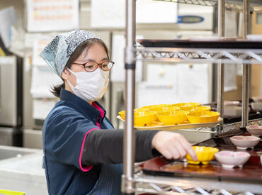 コスモス中野栄 食事提供を通して利用者様から
「ありがとう」をいただけるあたたかい職場＊