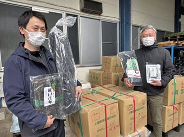 瀬川食品株式会社 経験や学歴はと問いません◎
正社員として倉庫の入出庫管理をお願いします