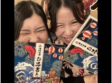 学生&若手フリーター&主婦活躍中★
＊子どもが保育園の間だけ
＊本業がない日の日中だけ
＊学校終わりに
など…働き方は様々◎