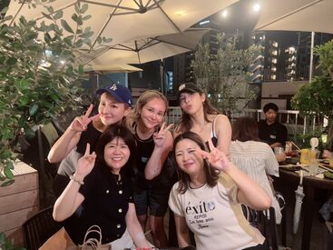 フレックスパートナーズ株式会社（勤務地：グランドキャビン天神南） 服/髪/ネイル/ピアス/ヒゲなどはホンッッットに自由です！
<9-20時>内であなたのスキな時間に1日3h~勤務OK◎