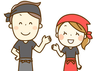 落ち着いた雰囲気の炭火焼き店で、
新しい仲間と楽しくバイトデビューしませんか？