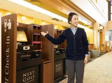 エクセレントゴルフクラブ 伊勢二見コース 「困ったことはない？」「ありがとう！」と
優しく声を掛けてくださる先輩スタッフばかり！
些細なことでも相談しやすい◎