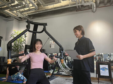 【勤務後はジムや温泉を無料で使える！】
自分自身の健康づくりにも役立ちます★
フィットネス/運動好きにはうれしい環境です♪