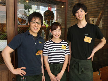 ★髪色・ネイルなどの見た目自由♪
★友達と一緒の応募もOK！
『新しい出会いが欲しい！』そんなキッカケも歓迎です◎