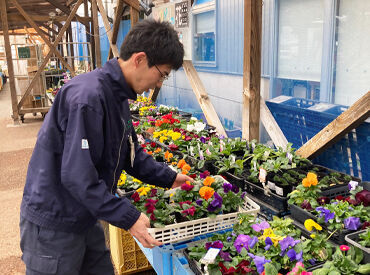 時には世間話も交えながら、和やかな雰囲気で楽しくお仕事しています♪
困ったときはみんなでサポートします◎