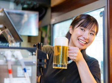 時給1100円～＆深夜は25％UP★シフト自由で週1日～OK！無料まかないや交通費支給など待遇も充実♪
※画像はイメージ