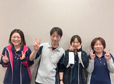 医療法人仁悠会　介護老人保健施設　カルチェ住吉川 キッチリとした上下関係なし♪
40～60代の男女4人が活躍中！
経験問わず活躍できます◎