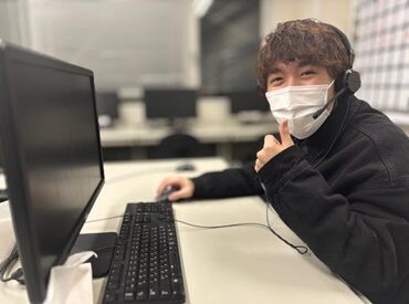 \チームで楽しくお仕事できる環境☆/
隣に先輩スタッフがいるので
分からないことがあったらすぐに聞けます◎