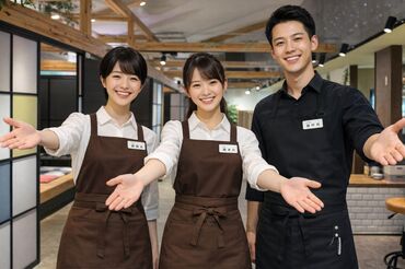 手作りのタレ/ドレッシングが自慢◎
⇒まかないも美味しいんです!!
バイトから正社員登用も目指せます♪
※画像はイメージです