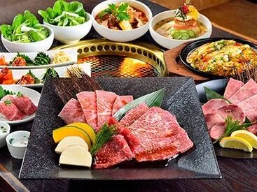 焼肉名菜 「福寿」 武蔵小杉店【006】 ≪嬉しいまかない有≫
メニューにあるものから
和・洋限らず美味しいまかない多数！
日替わりまかないがお仕事終わりの楽しみ♪