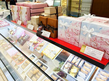 スタッフ限定の嬉しい社割あり！おいしいケーキや焼き菓子をお得にGETできます★自分へのご褒美にも◎