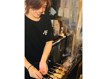 一度食べたらやみつき!お酒が進む大人気のやきとん◎
将来自分のお店を持ちたい!そんな人もwelcome♪