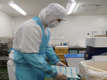 お寿司のシャリを製造・箱詰めするお仕事です♪
モクモクと作業したい方にぴったり★