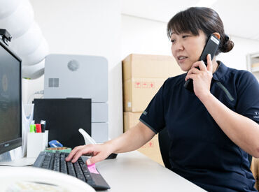 経験・知識・スキルは必要ナシ♪
しっかりサポートしますので、不安なことは面接時にご相談ください◎