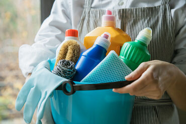 専門的な道具は使いません♪
家で使っているような道具や洗剤ばかりです◎